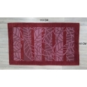 Alfombra natura 65x110 rojo      - Suinplas