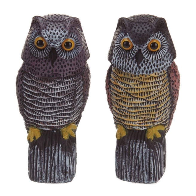 Buho espantapajaros 16xh38 cm - Suinplas