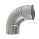 Codo 90º Galvanizado Ø120 mm 