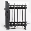 Radiador de aceite habitex e352 – 700w negro con termosta...