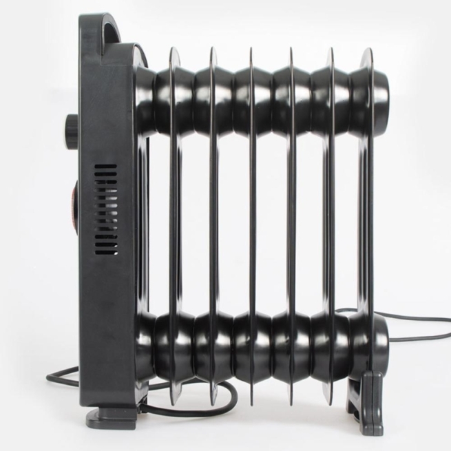 Radiador de aceite habitex e352 – 700w negro con termosta...