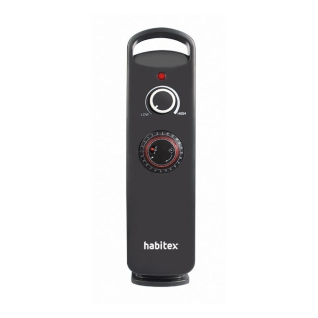 Radiador de aceite habitex e352 – 700w negro con termosta...