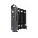 Radiador de aceite habitex e352 – 700w negro con termosta...