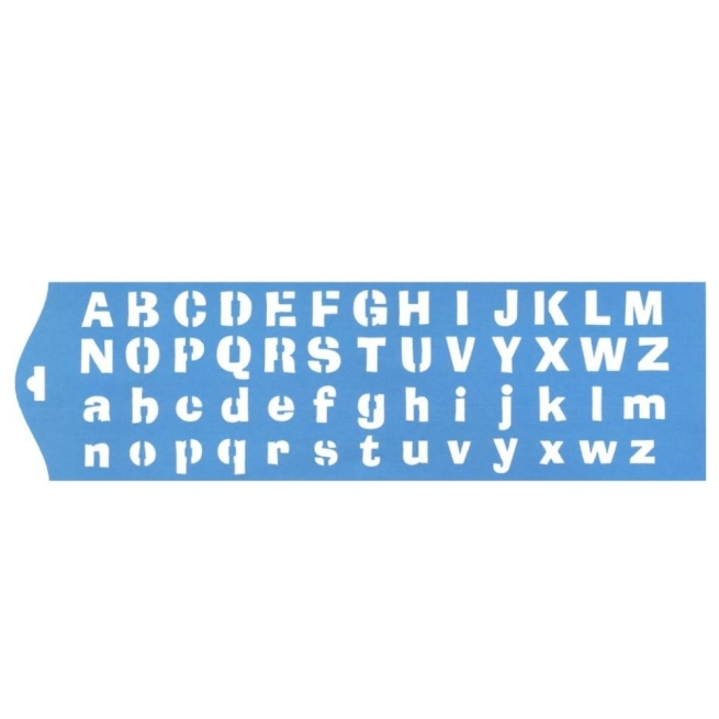 Plantilla stencil abecedario ste032 28x8   - Suinplas