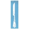Plantilla stencil ste 268 28x8 cuchillo   - Suinplas