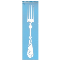 Plantilla stencil ste 28x8 tenedor   - Suinplas