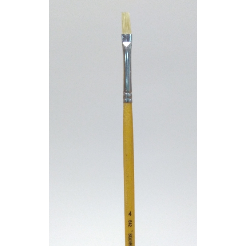 Pincel plano   squirrel 642 nº 4 - Suinplas