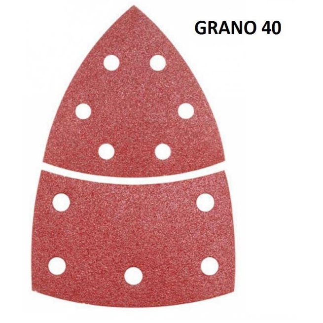Lija 102 x 62 multilijadora  psm gr 40 10ud - Suinplas