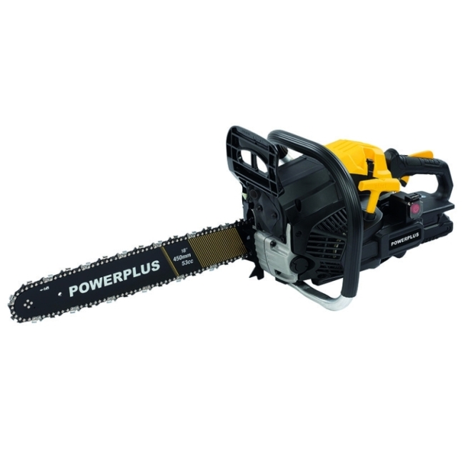 Motosierra gasolina 53cc 45 cm arranque eléctrico 