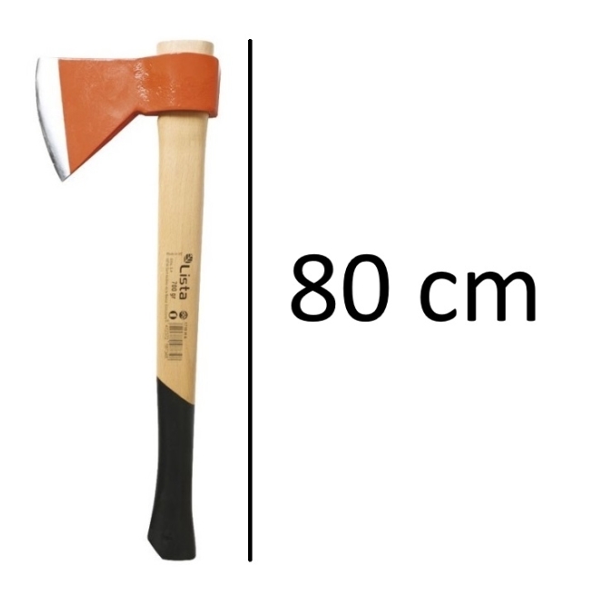 Hacha vizcaina 80 cm lista - Suinplas