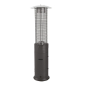 Estufa gas exterior cilindrica 186cm con ruedas - Suinplas