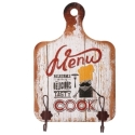 Perchero pared tabla vintage - Suinplas