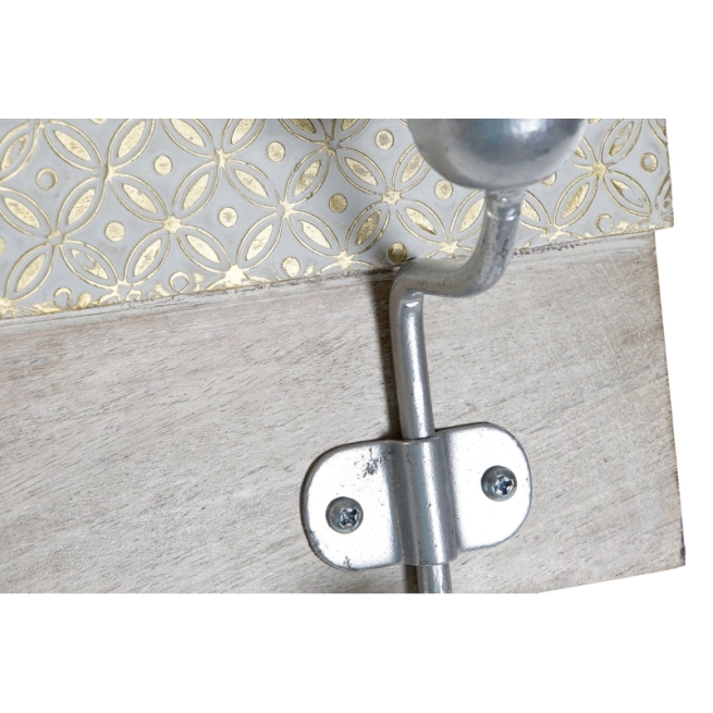 Perchero pared mango metal 30x10x15 decape    - Suinplas