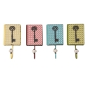 Perchero pared metal llave 12x7x26     - Suinplas