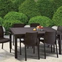 Silla bali marron - Suinplas