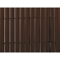 Cañizo plastico oval caña entera 1,5x3 marron - Suinplas