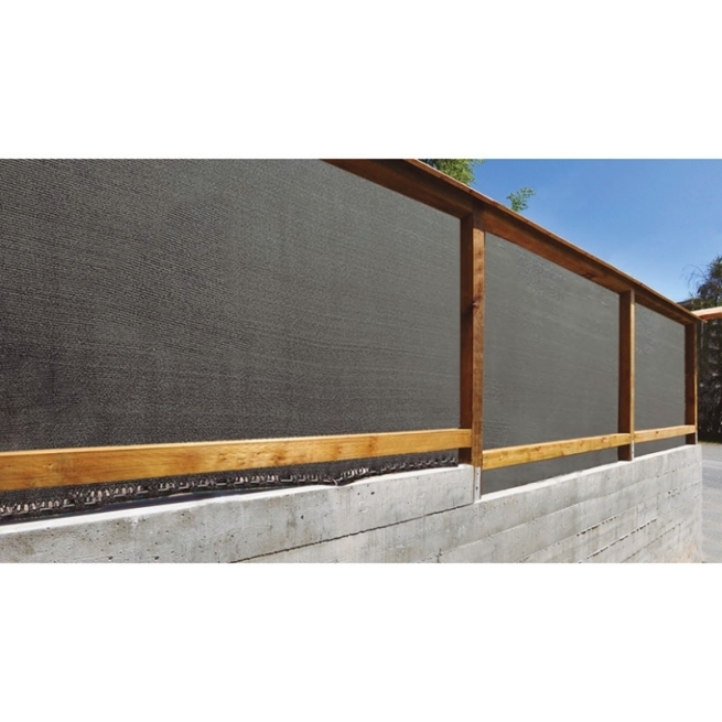 Malla ocultación antracita 1x5 m 230 g/m² 