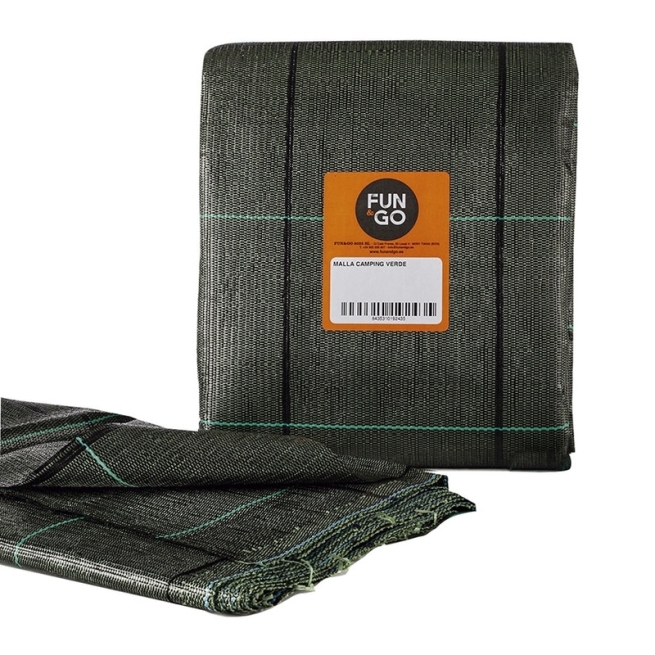 Malla suelo camping verde 3 x 4m - Suinplas