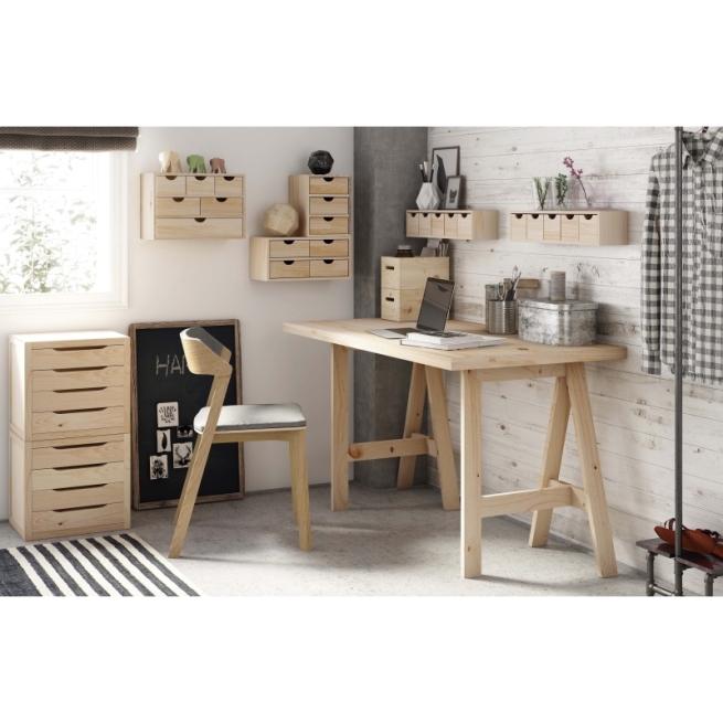 Caballete de pino glam 3 patas 74x45,5 - Suinplas