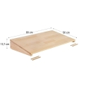 Mesa de trabajo madera wally  80x50cm  - Suinplas