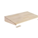 Mesa de trabajo madera wally  80x50cm  - Suinplas