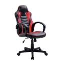 Silla estudio gala roja y negra - Suinplas