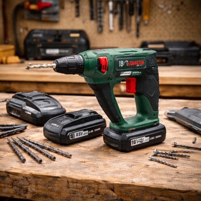 Taladro Bosch Uneo Maxx 18V SDS 3 en 1 con baterías 