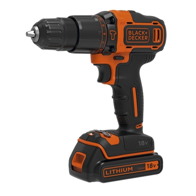Atornillador percutor BLACK&DECKER BDCHD18KB-QW 