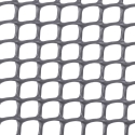 Malla cuadrada 5x5 gris 25m 300 gr/m2 - Suinplas