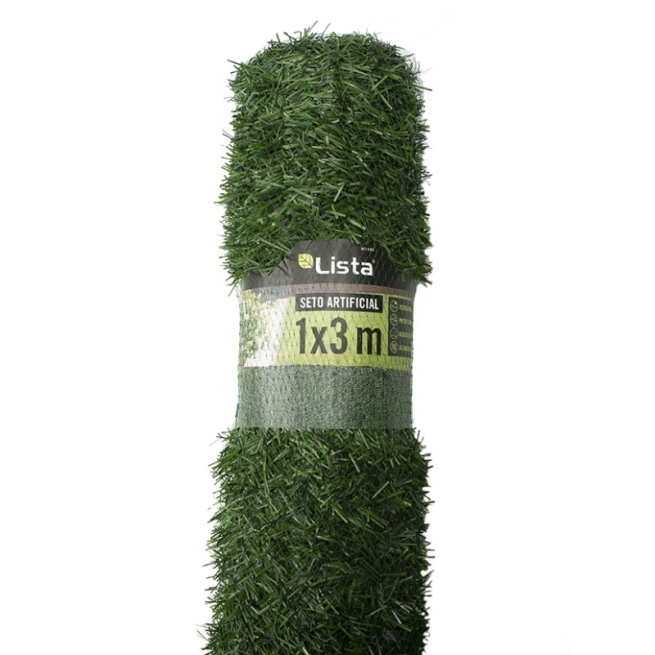 Seto artificial 1 x 3 m hoja fina - Suinplas