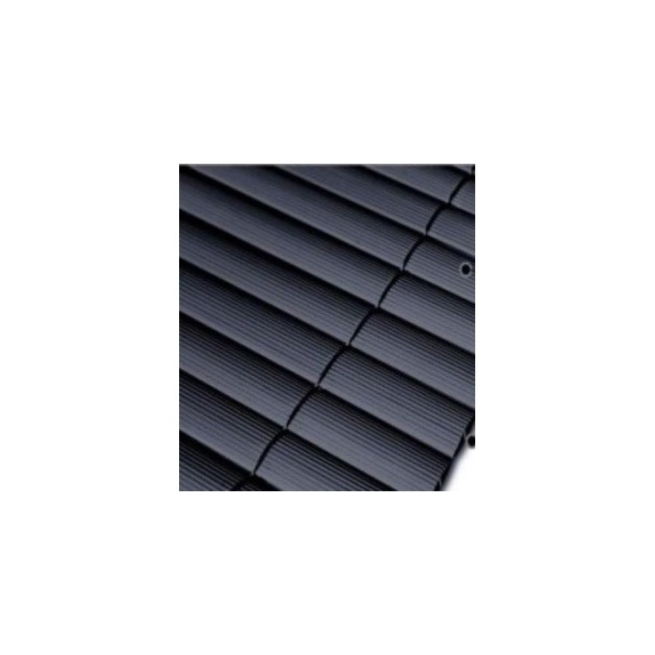 Cañizo PVC gris antracita 1x3 m ocultacion jardin