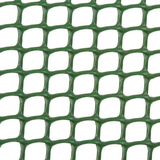Malla cuadrada 5x5 verde 25 m - Suinplas