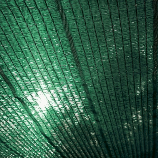 Malla sombreadora verde 2x100 m - Suinplas