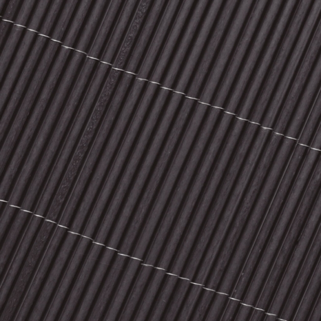 Mimbre artificial lop 1 m x 3 m antracita - Suinplas