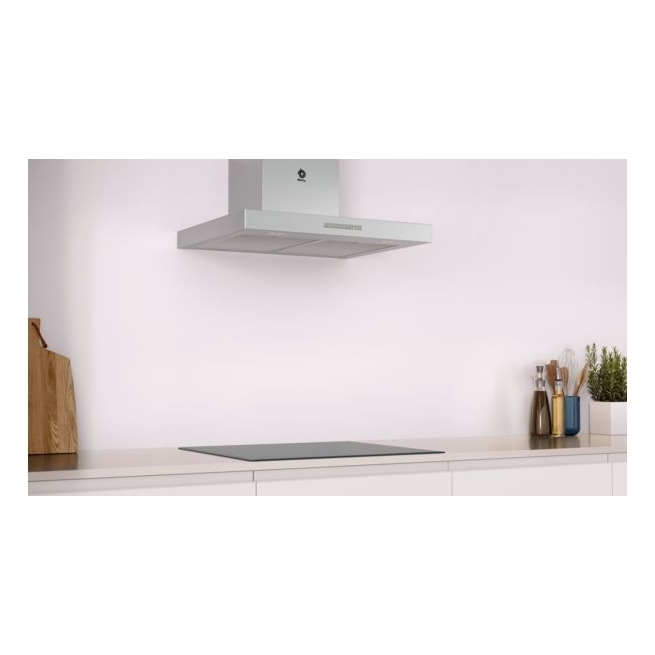 Campana balay pared rectangular 60 cm 730 m3/h acero inox...