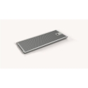 Campana balay pared vertical  90 cm 730 m3/h cristal blan...