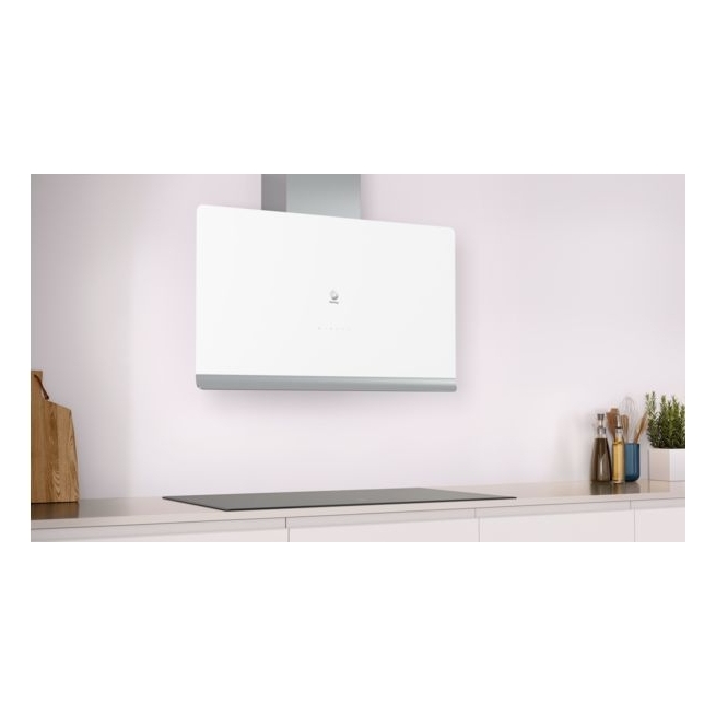 Campana balay pared vertical  90 cm 730 m3/h cristal blan...