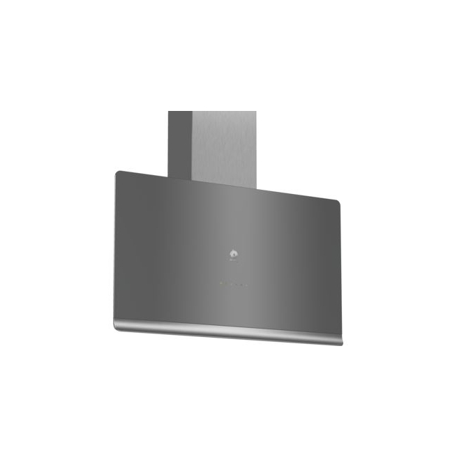 Campana balay pared vertical  90 cm 730 m3/h cristal gris...