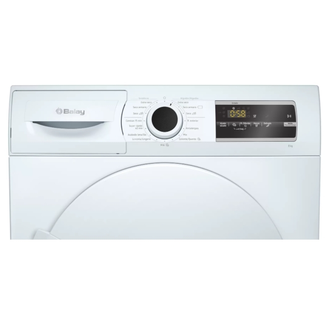Secadora balay condensación 8 kg blanco 3sc385b - Suinplas