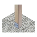Soporte bricomatado 70 mm x 70 mm - Suinplas