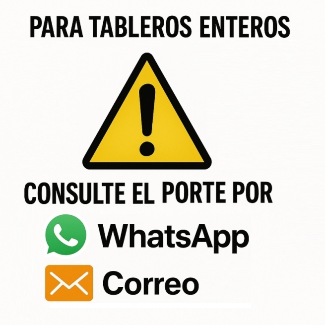 Tablero contrachapado de calabo 250x122 