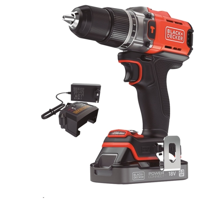 Atornillador percutor black&decker bdc383d1xk-qw 18v - Su...