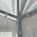 Pergola jardin rafia 6x3x2,70m cerramiento completo - Sui...