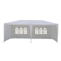 Pergola jardin rafia 6x3x2,70m cerramiento completo - Sui...