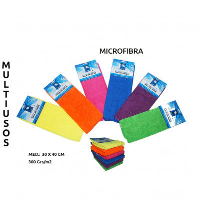 BAYETA MICROFIBRA MULTIUSOS