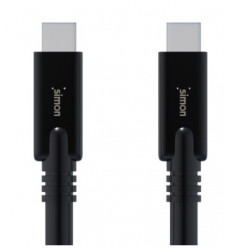 CABLE USB 3.1 C USB N NEGRO 1N