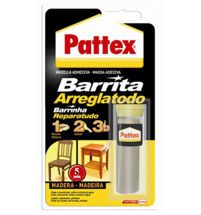 BARRITA ARREGLA TODO PATTEX MADERA 48G