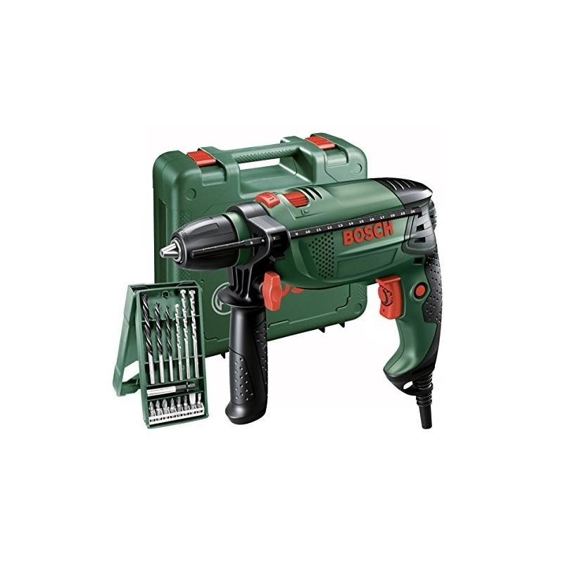 Taladro percutor bosch 650w universal  + maletin impact -...
