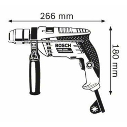 Taladro percutor bosch profesional gsb 13re carton - Suin...