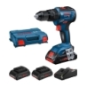 Atornillador  prof  gsb  18v-55 + 3 baterias - Suinplas